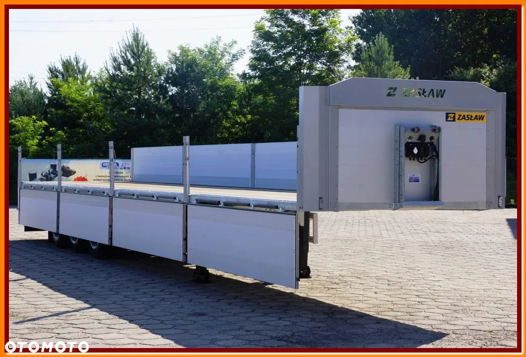 Zaslaw Pokład 13,60 m, MOCNA KRATOWNICA, burty aluminiowe !!! - 4