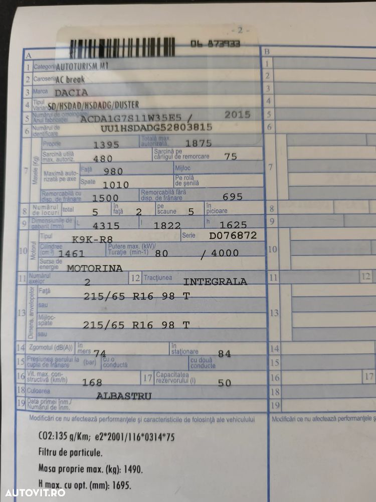 Dacia Duster 1.5 dCi 4x4 Laureate - 32