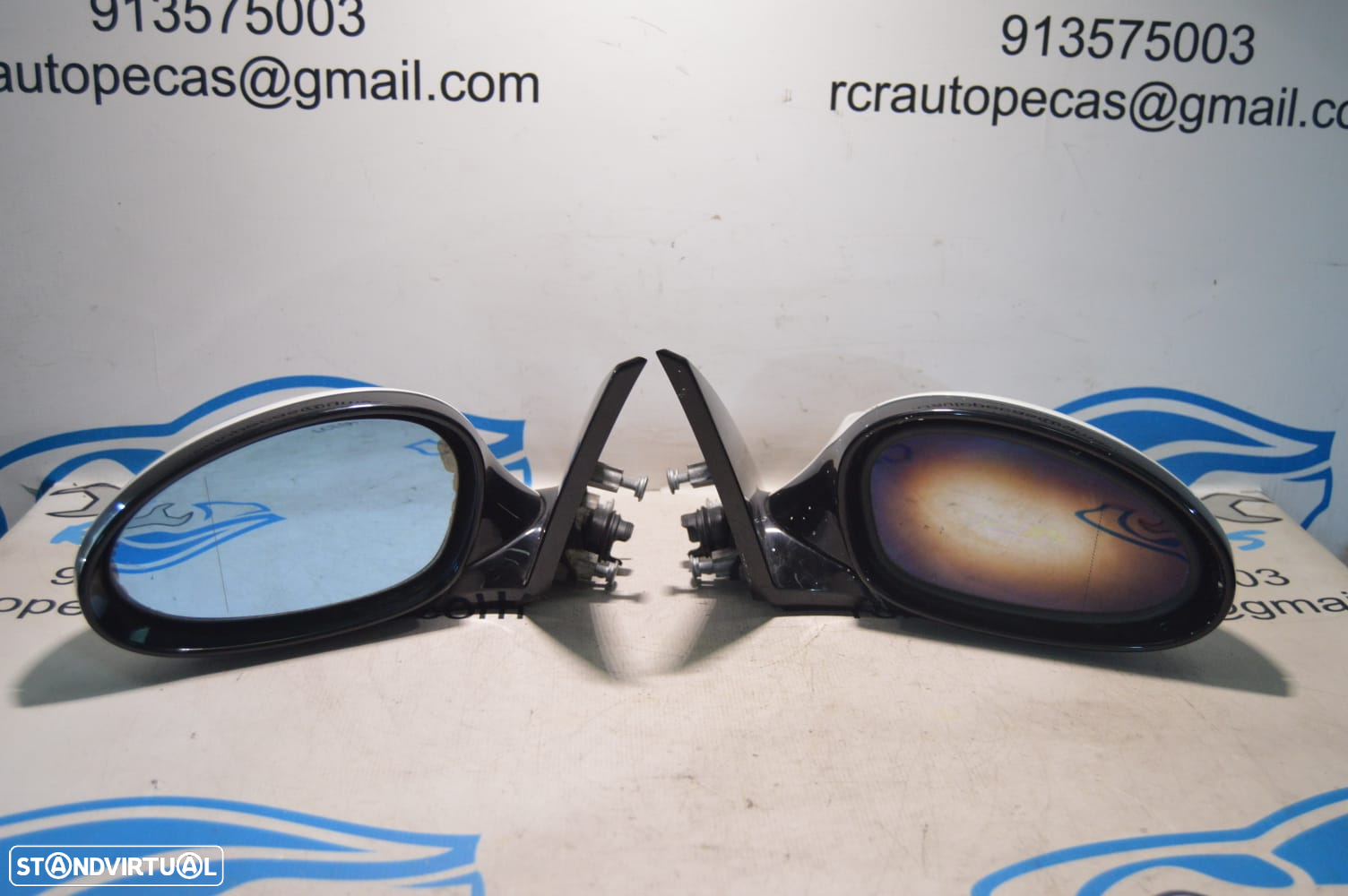 ESPELHO RETROVISOR ESQUERDO DIREITO BMW SERIE 1 E88 CABRIO 51167268124 7268124 51167268123 7268123 E81 E82 COUPE ELETRICO AQUECIDO ESPELHOS RETROVISORES - 4