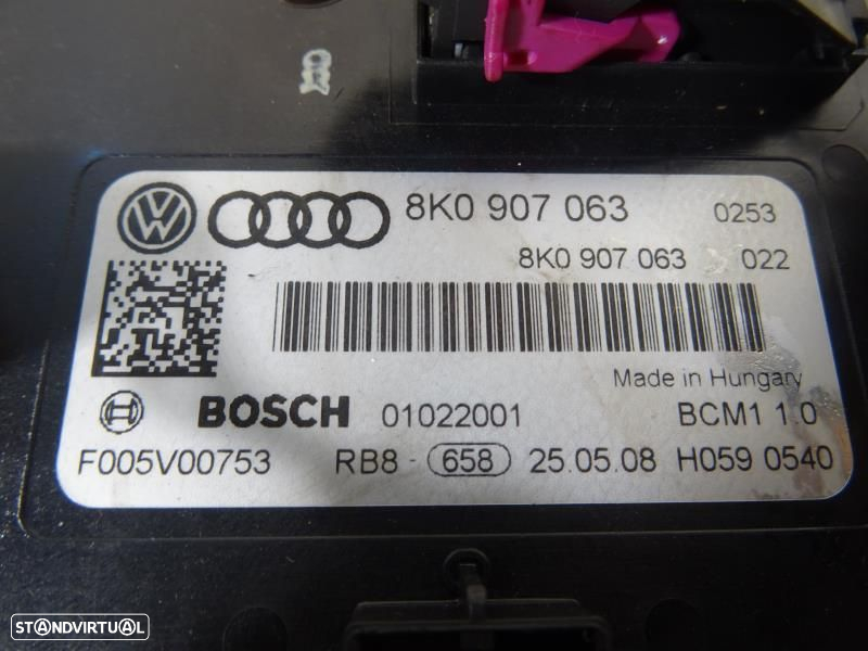 Módulo Eletrónico Audi A4 (8K2, B8)  8K0 907 063 / 8K0907063 - 2