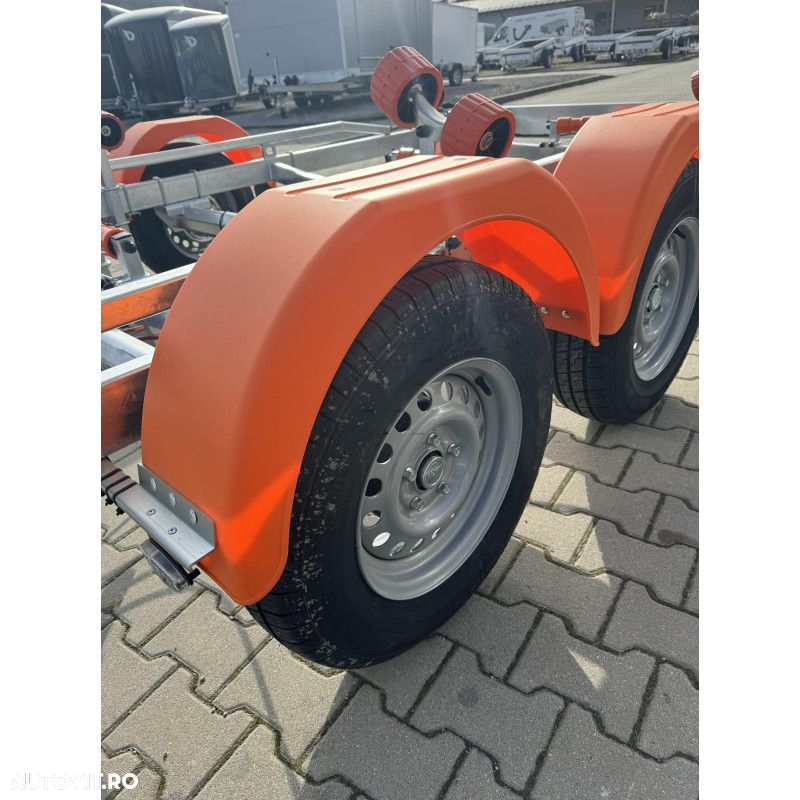 Autocar Remorca transport ambarcatiuni cu doua axe  P2700-8 Lux - 9
