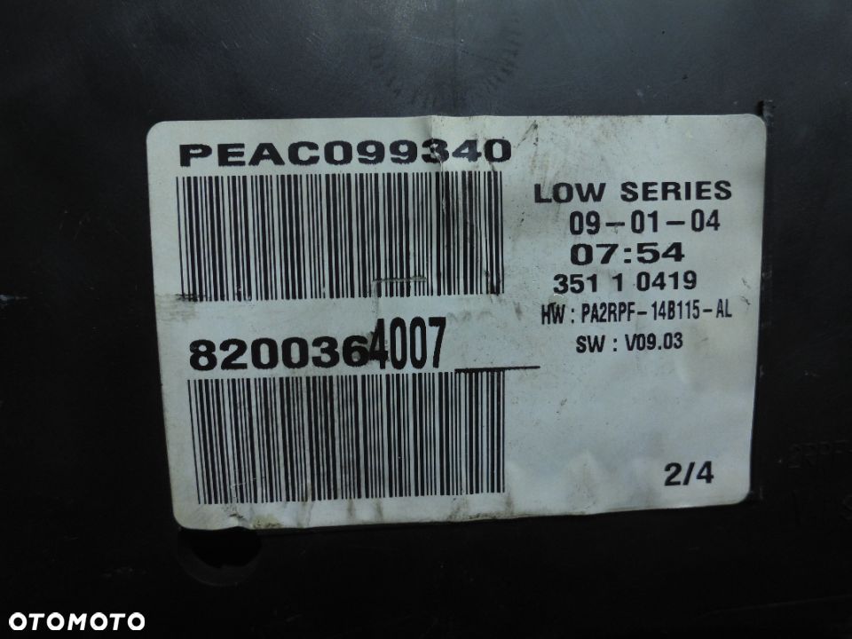 Renault Megane II 1.5 DCI LICZNIK 8200364007 EUROPA POSIADAM 3 SZTUKI - 7