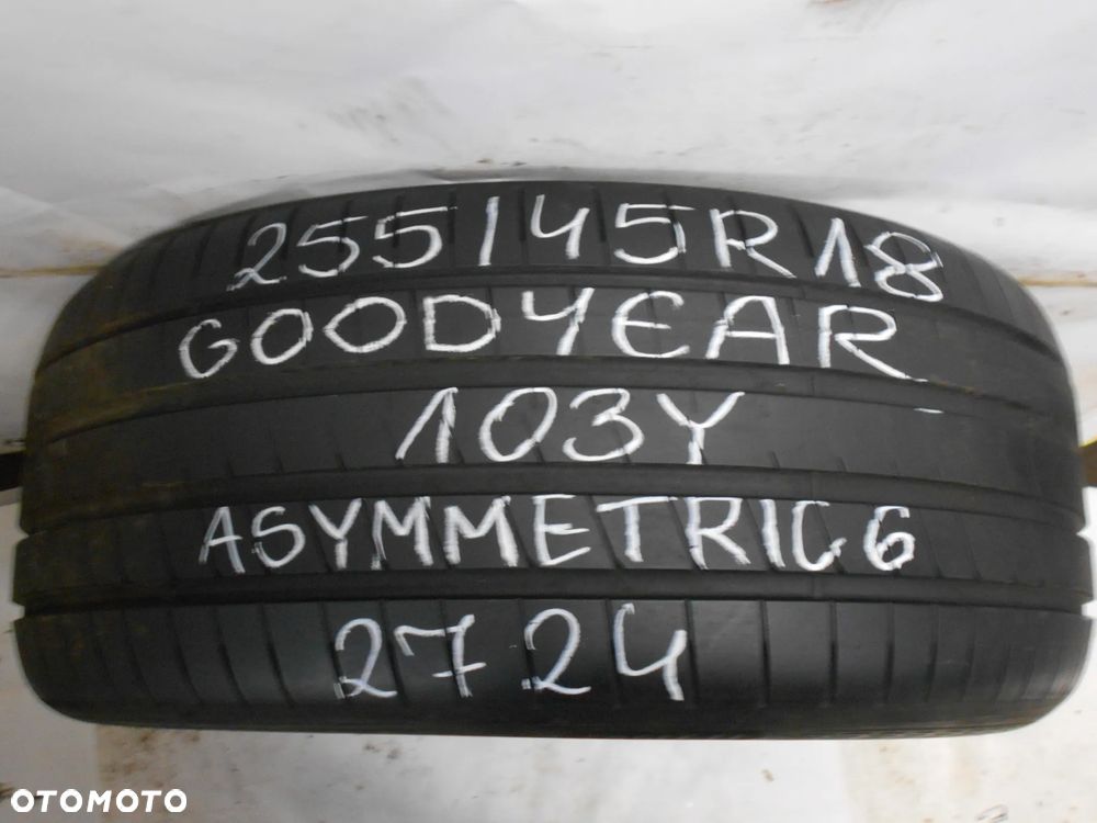 OPONA POJEDYNKA  255/45R18 GOODYEAR EAGLE F1 ASYMMETRIC 6 DOT 2724 7,2MM - 1