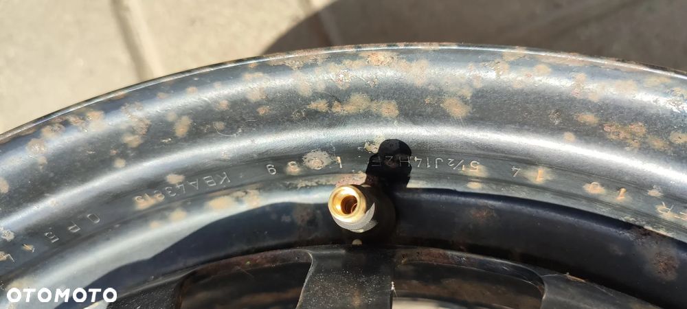 FELGI STALOWE 4x100 5.5Jx14 CALI OPEL CORSA ASTRA ET39 KOMPLET 4 SZTUKI - 6