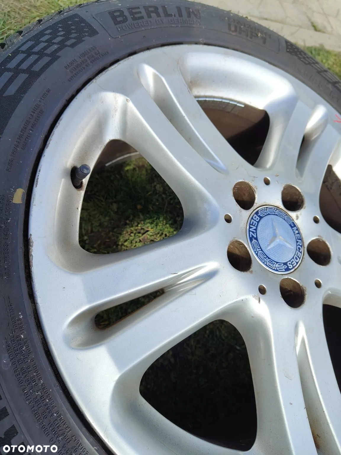 MERCEDES W211 LIFT KOŁA Felgi Aluminiowe Opony letnie 5X112 17 Avantgarde Oryginał - 4
