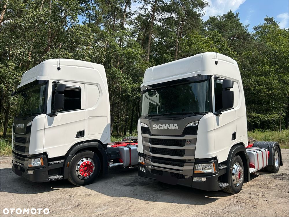 Scania R450 NAUKA JAZDY RETARDER  STANDARD 7300kg / DOBRA POD WYWROTKĘ / KLIMA POSTOJOWA z Niemiec HYDRAULIKA - 1