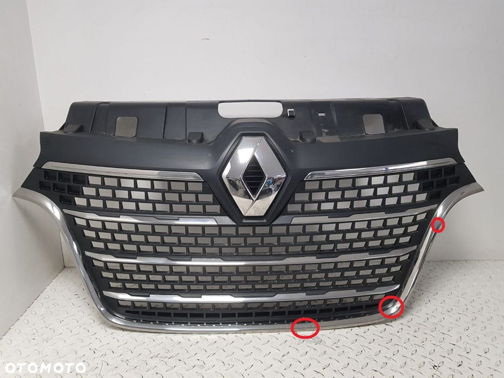 GRILL ATRAPA CHŁODNICY RENAULT MASTER III LIFT 19-24 623109004R LESZNO - 3