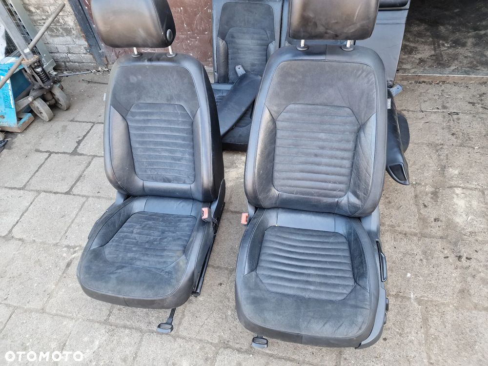 Komplet  foteli  vw Passat  B7  kombi  grzane - 2
