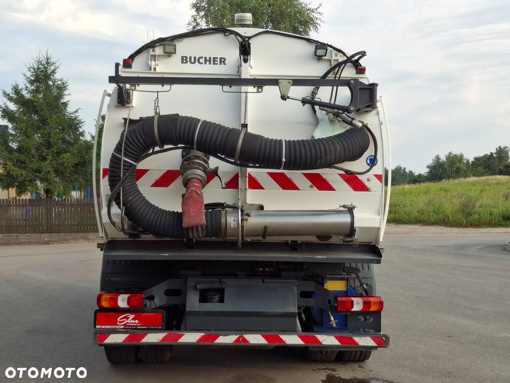 Mercedes-Benz Atego 1321 Zamiatarka BUCHER CityFant 5000 Euro 6 PM10 Rura Do Liści Studzienek Karcher Wysokiego Ciśnienia Napęd Hydrostatyczny - 9
