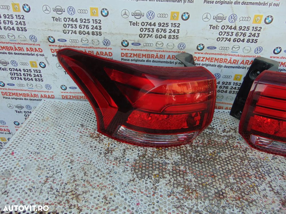 Stop Mitsubishi Outlander 3 facelift 2016-2021 stopuri stanga dreapta lampa spate tripla - 2