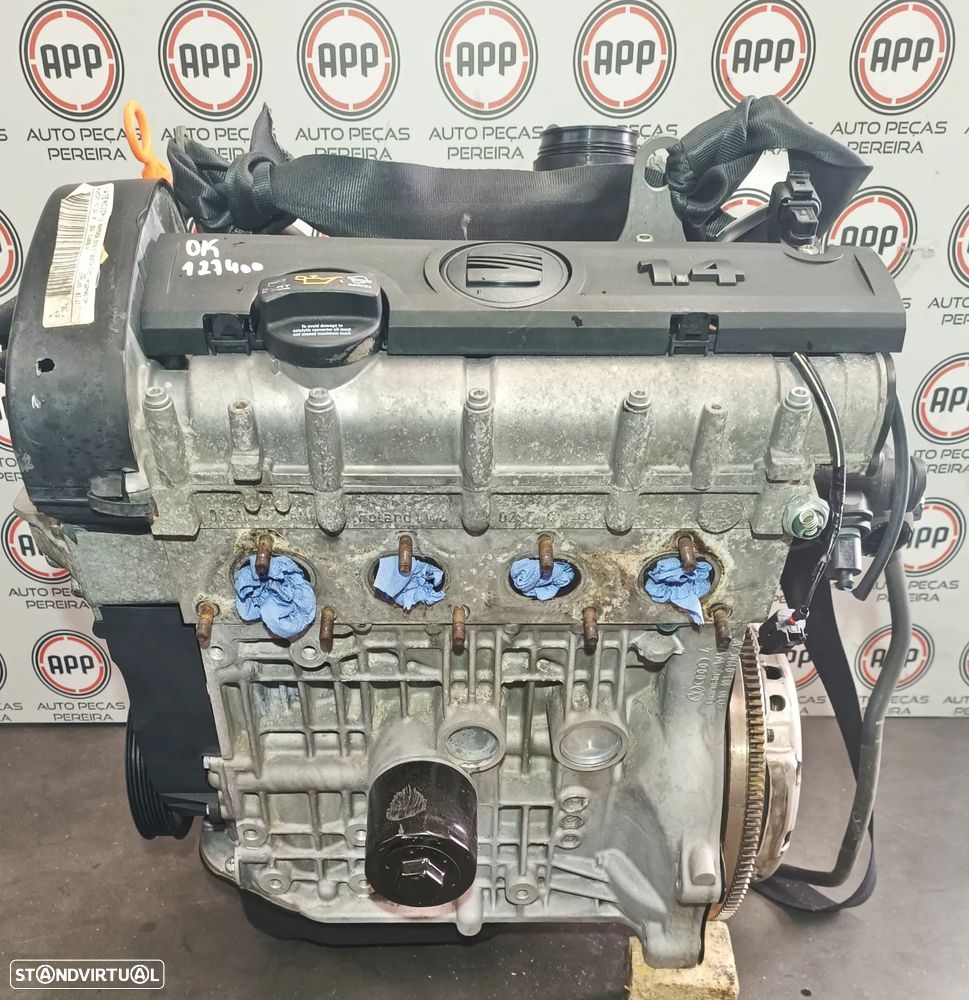 Motor Seat Ibiza 6J, Polo 6R, 1.4 16V, ref: BXW, aprox: 127400 KMS - 1