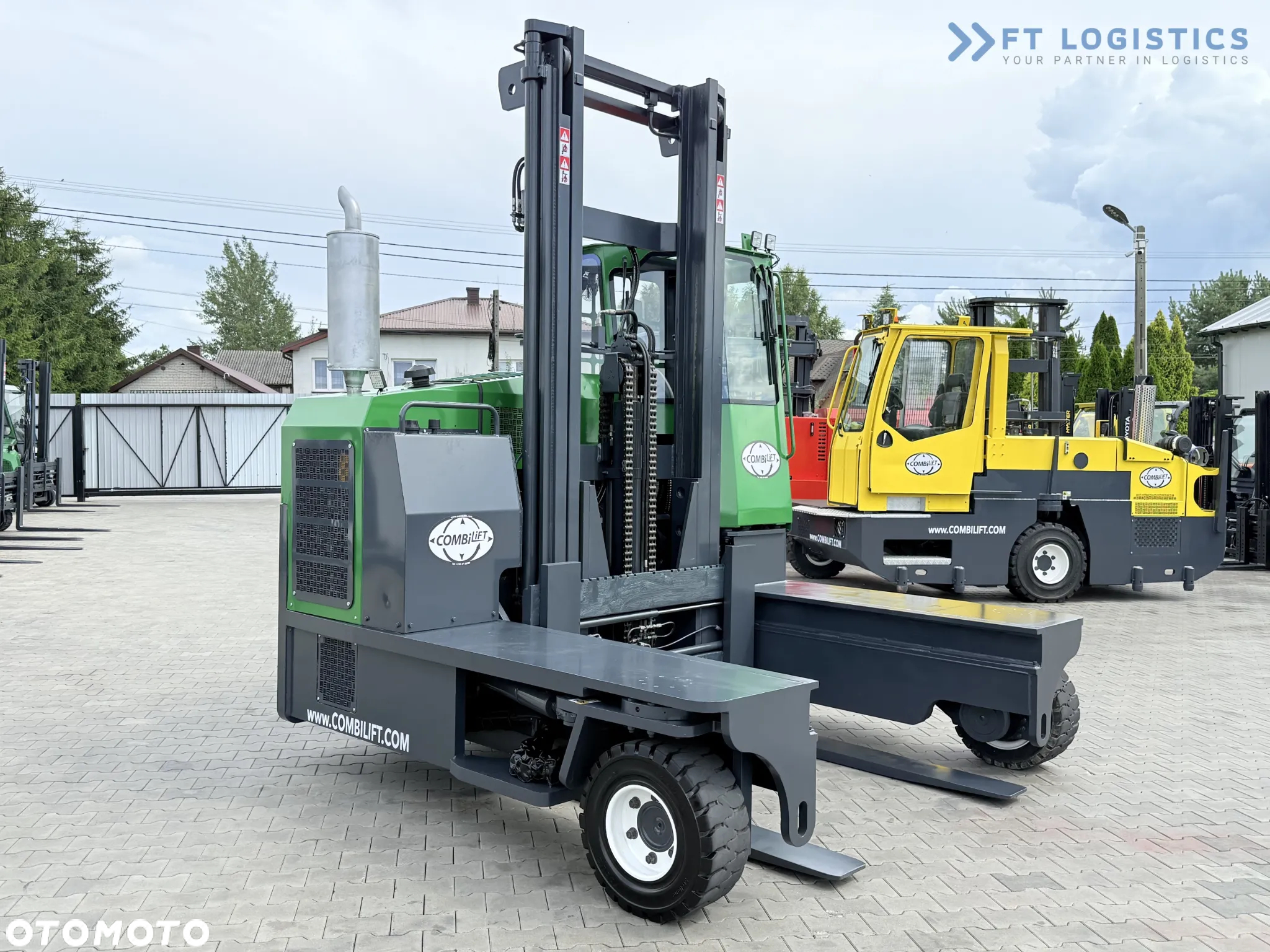 Combilift C8000 / GAS / DUPLEX - 4700MM / POZYCJONER / WOLNY SKOK / PEŁNA OGRZEWANA KABINA / JEDYNIE 5141H / STAN - JAK NOWY! - 5