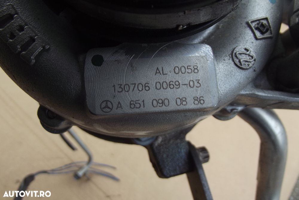 Turbina Mercedes GLA 2.2cdi CLA A Class B Class w175 W246 euro 5 turbo - 4