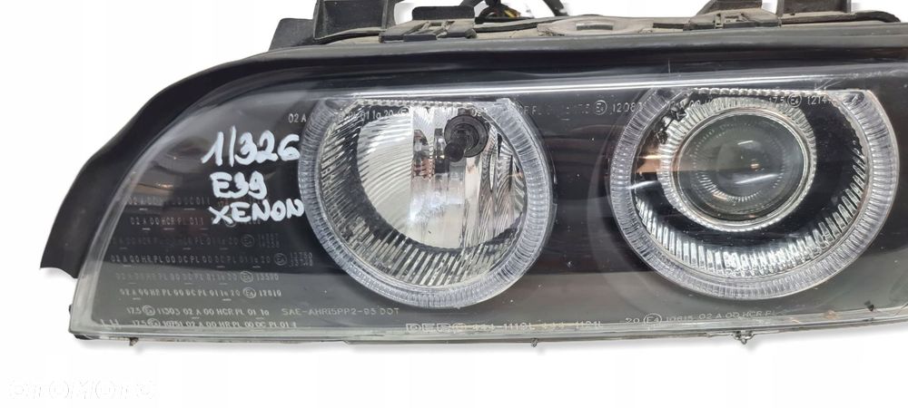 bmw 5 e39 lampa przód przedni lewa xenon kompletna eu - 4