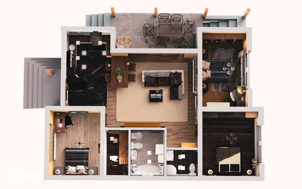 Casa noua single, 9 arii teren,  4 camere, gard, pivnita  Livezeni - Imagine principală: 4/14