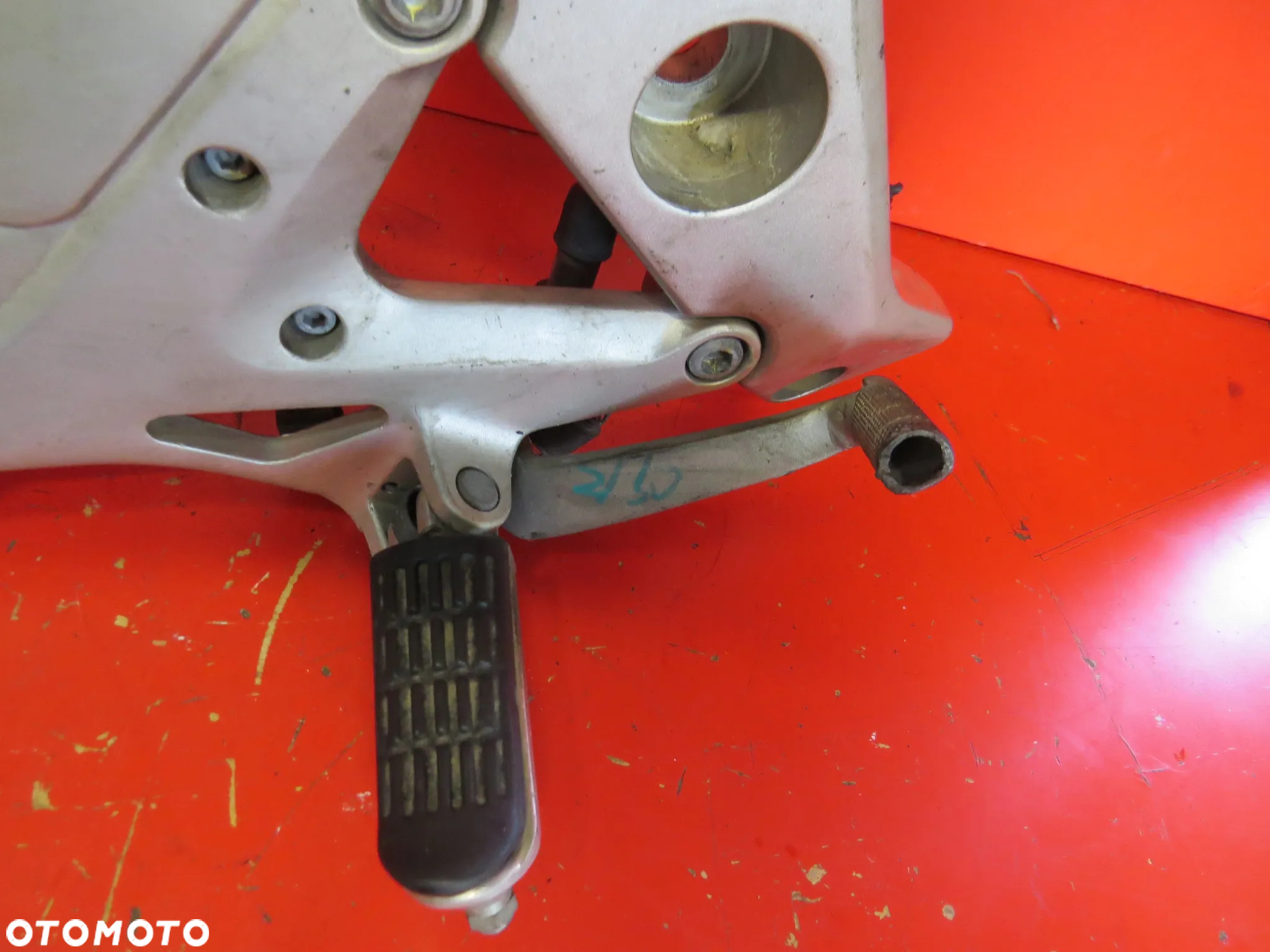HONDA CBF600S CBF 600S 600 06 set stopka nóżka pompa hamulca dzwignia - 4