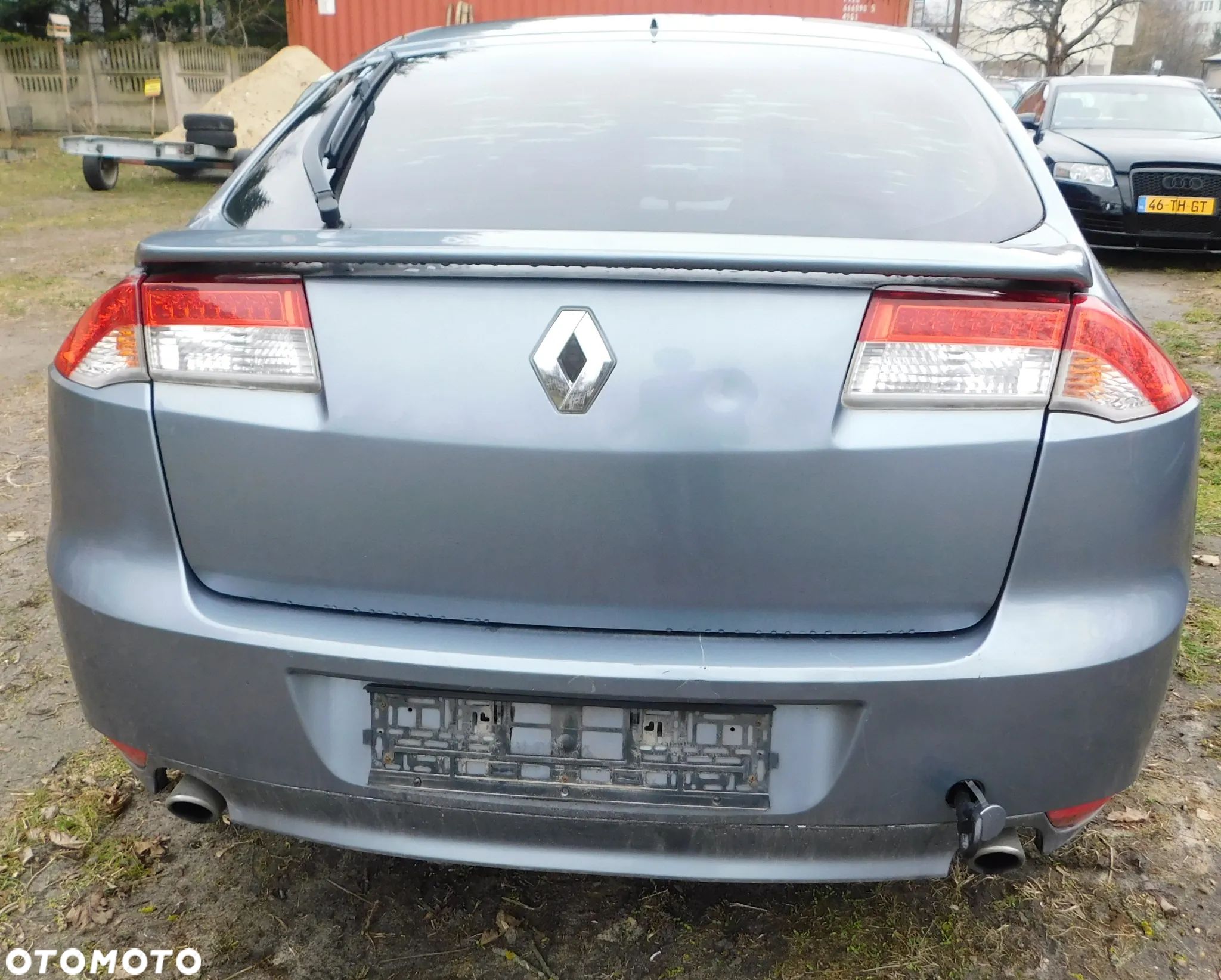 szyba klapa tylna tył bagażnika RENAULT LAGUNA III 3 TERNR HB zderzak - 1
