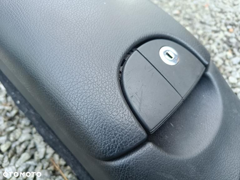 MERCEDES W209 CLK PODŁOKIETNIK DZIELONY CZARNY IDEALNY UHI - 6