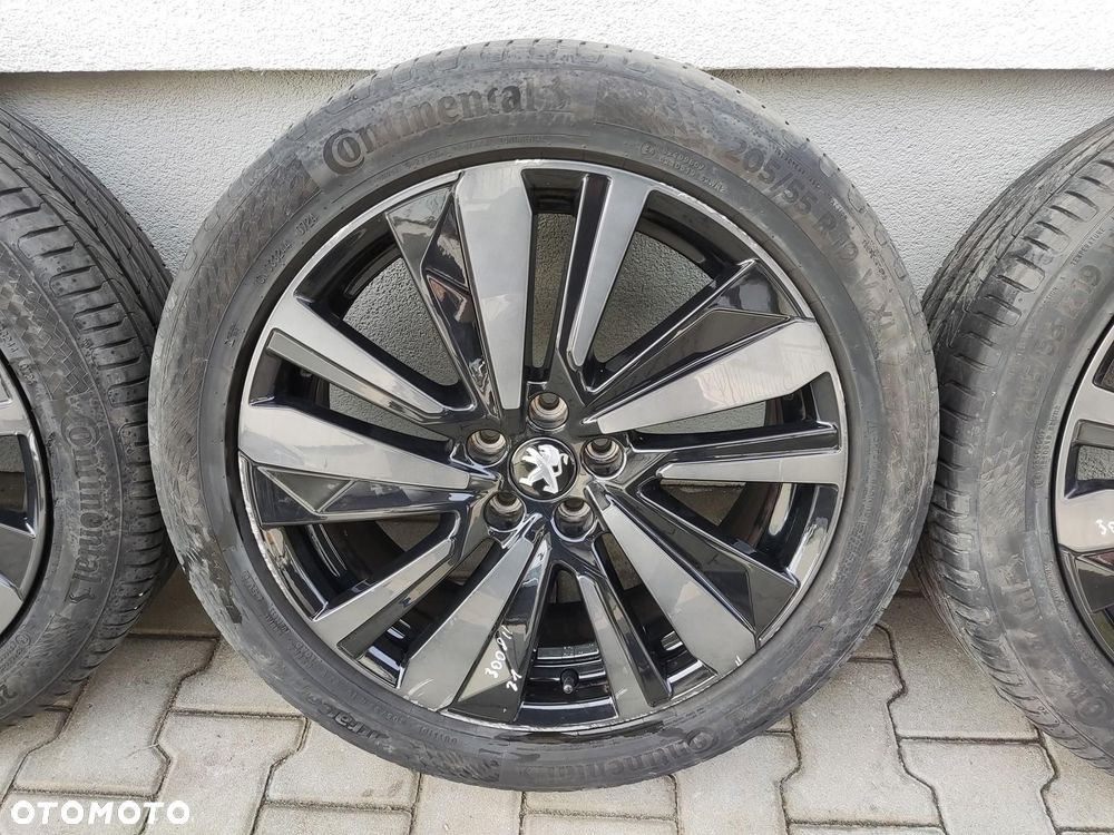 KOŁA OPONY FELGI ALUMINIOWE 19 PEUGEOT 3008 II LIFT 2020-2024 5X108 7J ET38 - 8