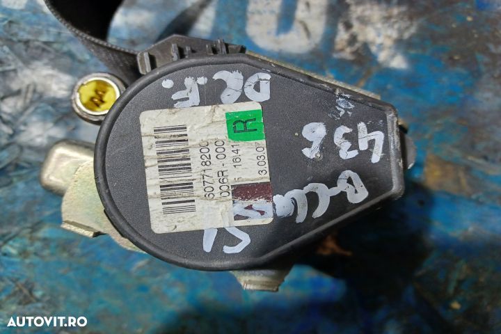 Centura siguranta fata dreapta 607718200 1698608485 Mercedes-Benz B-C - 3