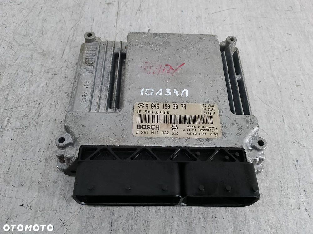 KOMPUTER, STEROWNIK MERCEDES-BENZ KLASA C W203 A6461503079 0281011932 2.2 - 1