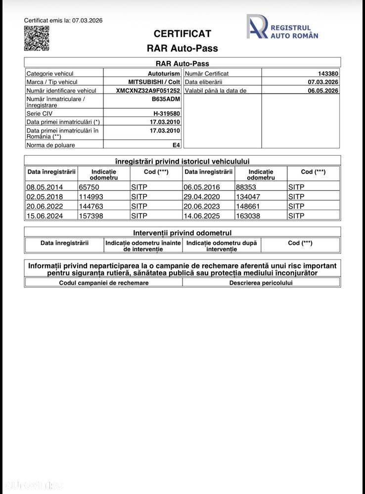 Mitsubishi Colt 1.1 Inform + - 14