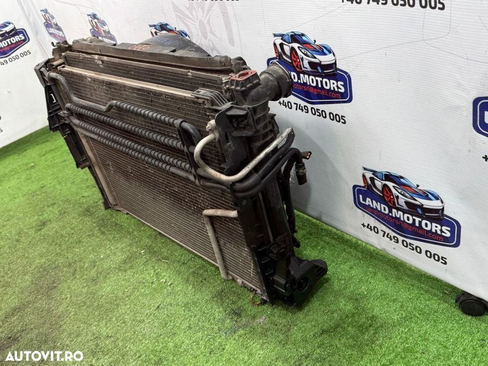 Caseta completa radiator apa ac ventilator 2013 mercedes benz c220 cdi c-class coupe 2.2 diesel w204 - 4