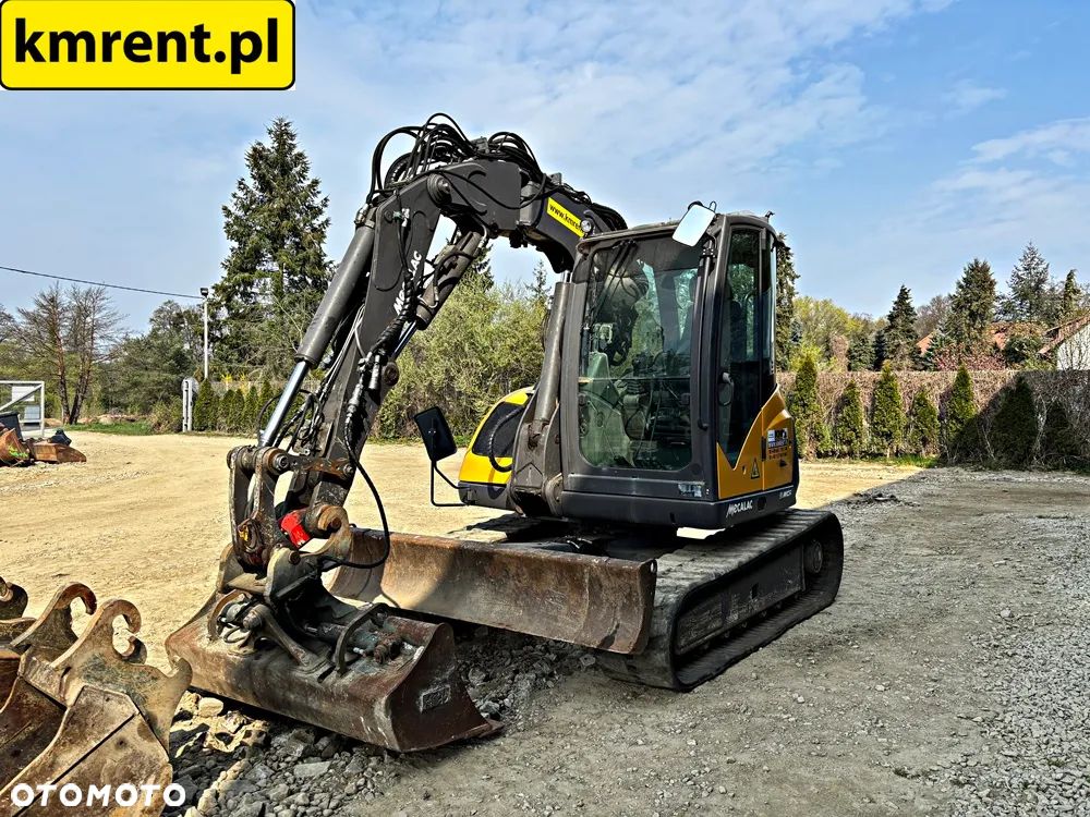 Mecalac 8 MCR MINI-KOPARKA 2017R. | MECALAC 6 MCR, JCB 8065 8080 8085 85 Z  VOLVO ECR 88, CAT 308, 307 , BOBCAT 80 KOMATSU PC 88 - 14