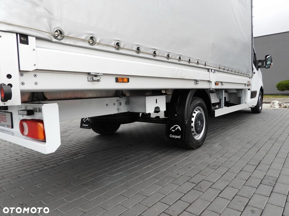 Renault MASTER PLANDEKA 10 PALET TEMPOMAT LEDY PNEUMATYKA KLIMATYZACJA  165KM - 17