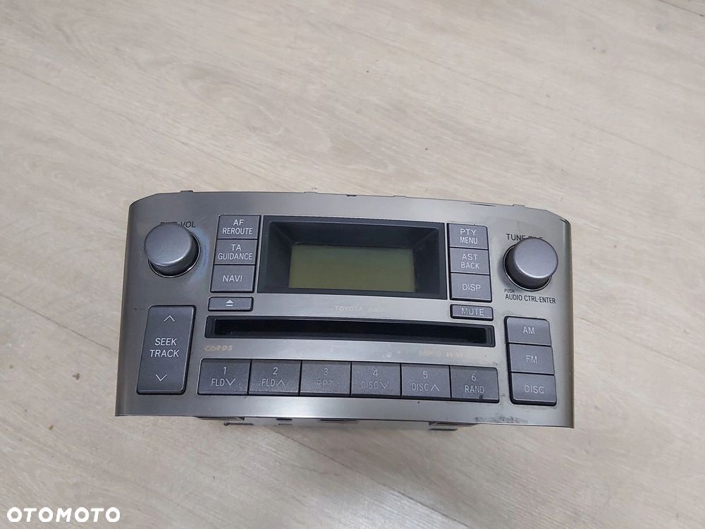 TOYOTA Avensis T25 LIFT Radio CD radioodtwarzacz W58831 86120-05120 - 1