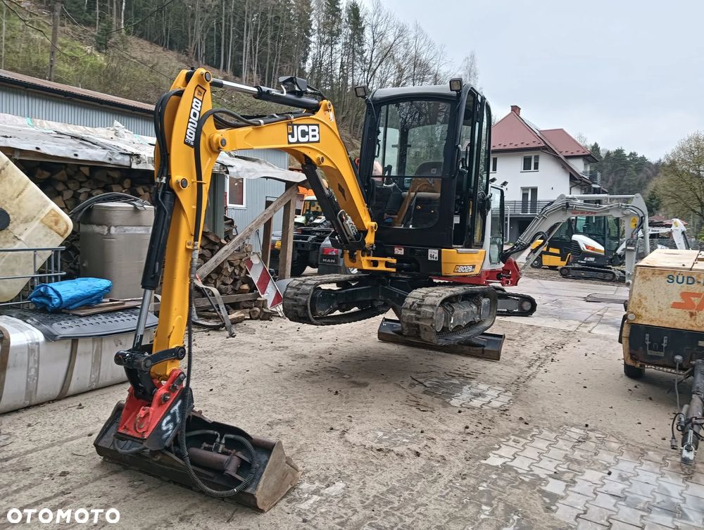 JCB 8029 | 2019 r. | Niski Przebieg 1500 mth | 3 tony | minikoparka gąsienicowa mini koparka obrotowa - 3
