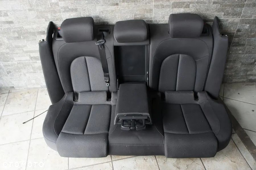 NR 51 Fotele przednie i tylne, podgrzewanie, poduszki, tunel Audi A6 4G0 - 2