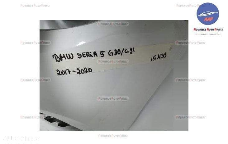 Bara Fata originala cu senzori si spalatori BMW  Seria 5  G30 [2016 - - 7