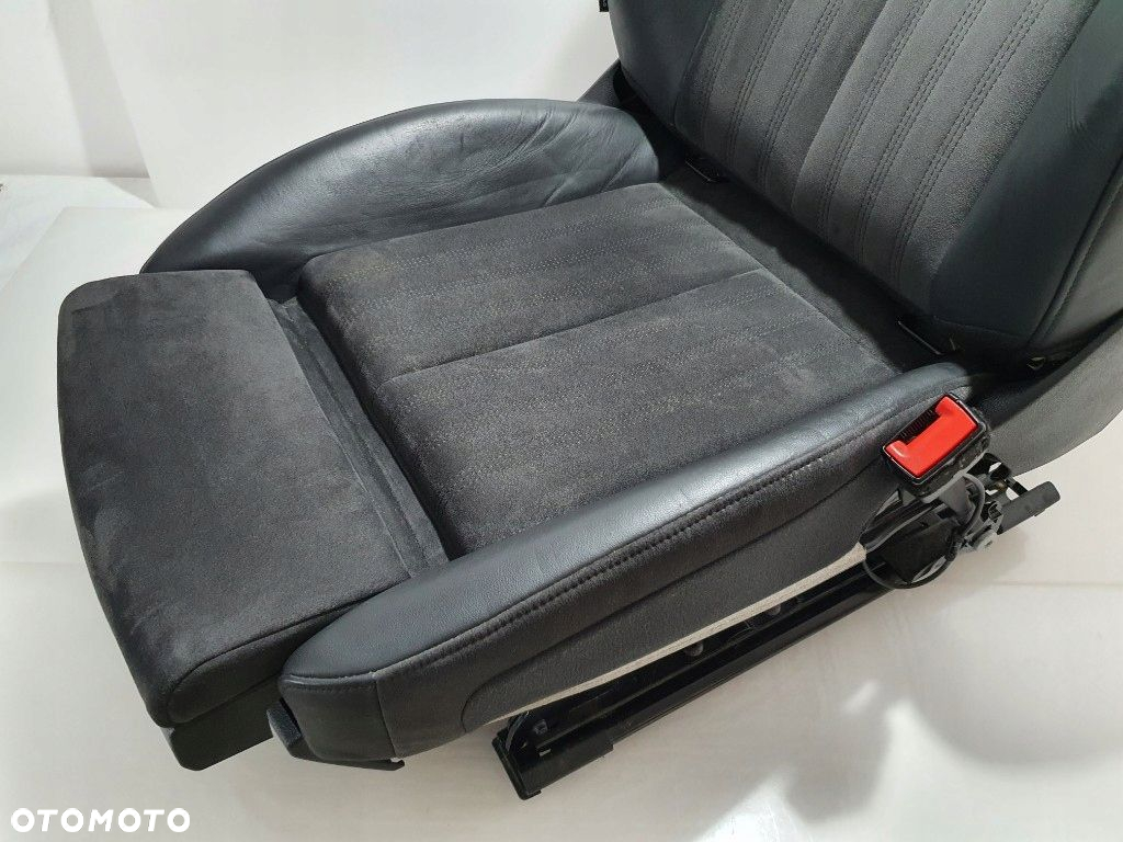 AUDI A6 C7 4G 2015r FOTEL PASAŻERA SKÓRA ALCANTARA GRZANY ELEKTRYCZNY IDEAŁ - 6