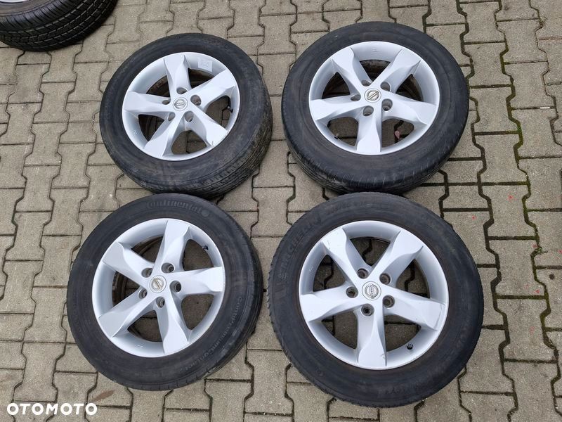 nissan qashqai 1 i j10 felgi aluminiowe alufelgi 6.5jx16 5x114.3 et40 - 1