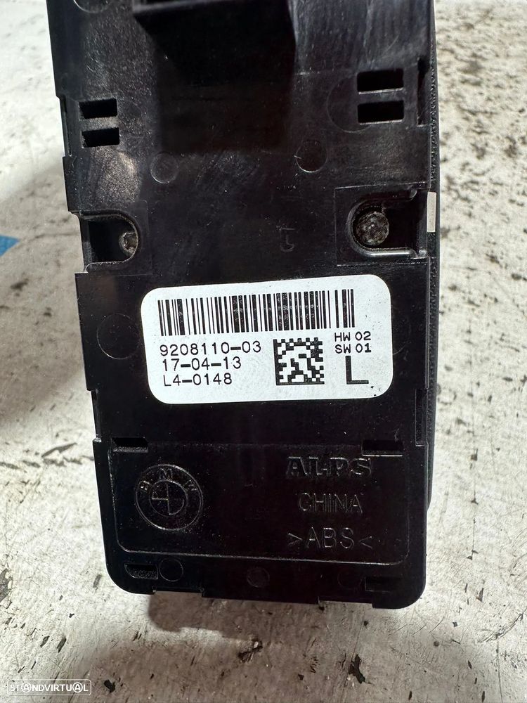 .Switch Porta Vidros Espelhos BMW 9208110 2010 - 2019 - 1