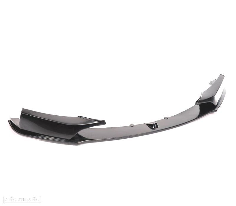 SPOILER LIP FRONTAL BMW F20 F21 11-15 M PERFORMANCE PRETO BRILHANTE - 2