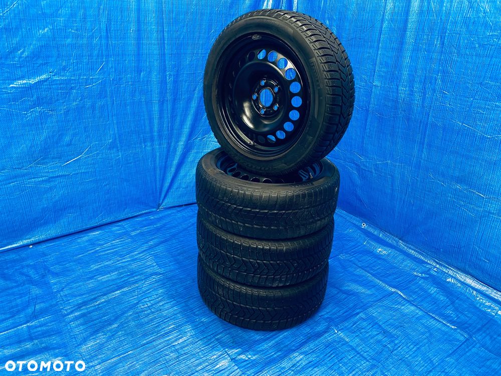 KOŁA 17 KOŁO FELGA STALOWE 17" 5X120 ; 67,1mm ET41 KOMPLET ; OPONY ZIMOWE ZIMA PIRELLI ; OPEL INSIGNIA A - 5