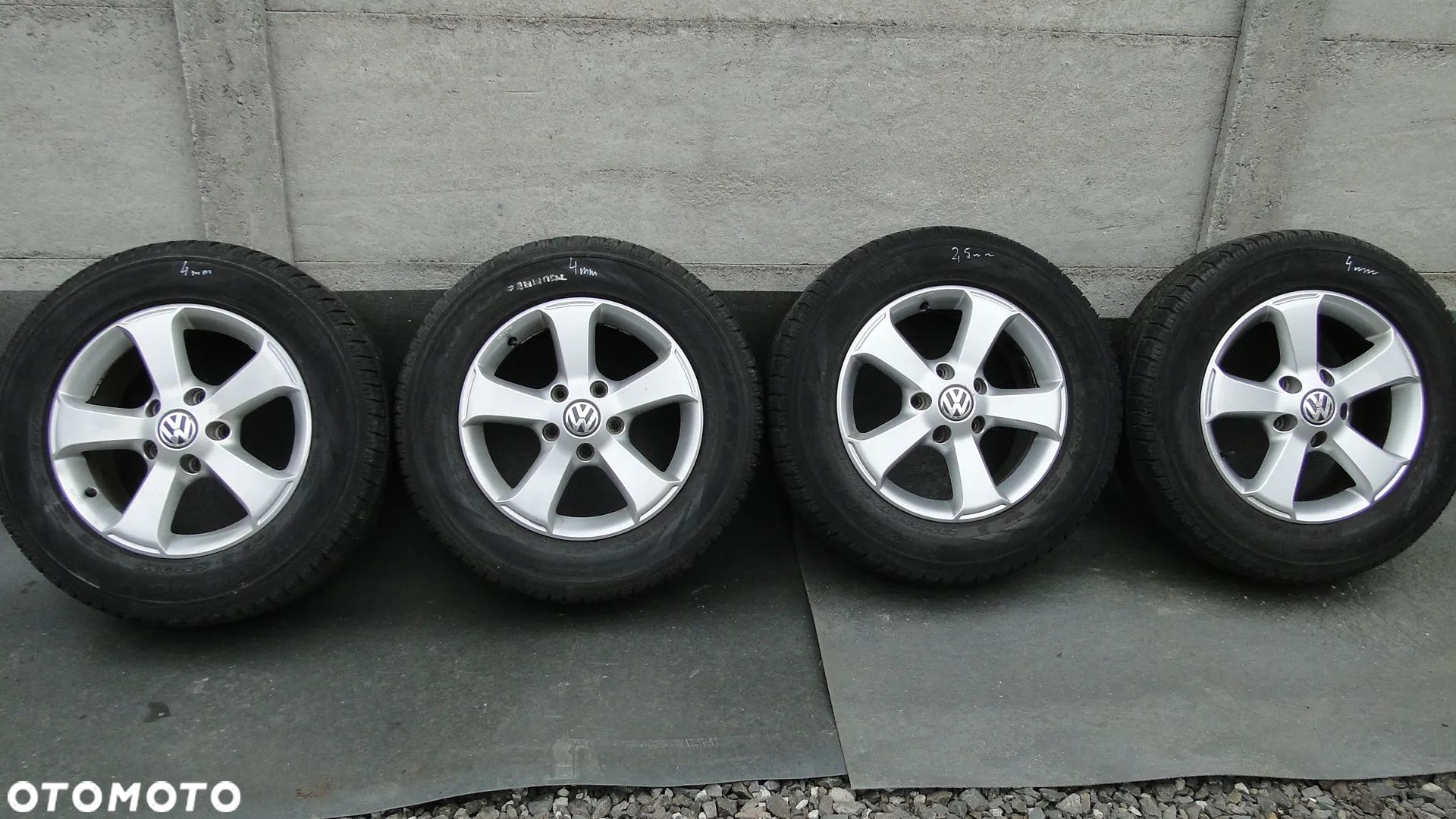 VW TOUAREG FELGA FELGI ALUMINIOWE OPONY 7,5x17 ET50 - 1