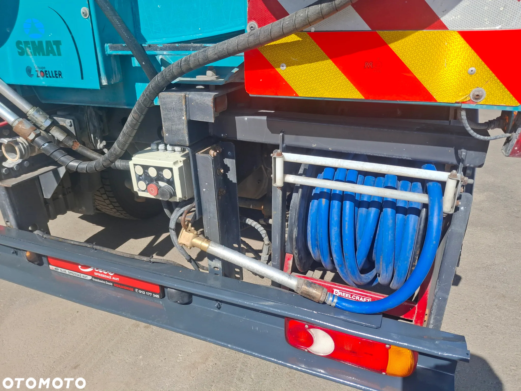 Renault Midlum 220 Polewaczka Myjka Karcher Mycie Ulic Myjka Drogowa Podlewanie Mycie Ciśnieniowe Cysterna 2012r 2105 MTH Hydrostat - 8