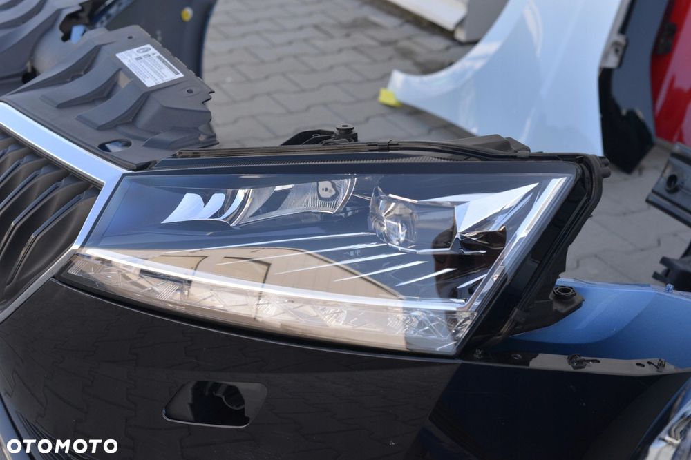 MASKA ZDERZAK BŁOTNIK LAMPA H7 XENON LED PAS BELKA SKODA FABIA 3 III 2019 - 13
