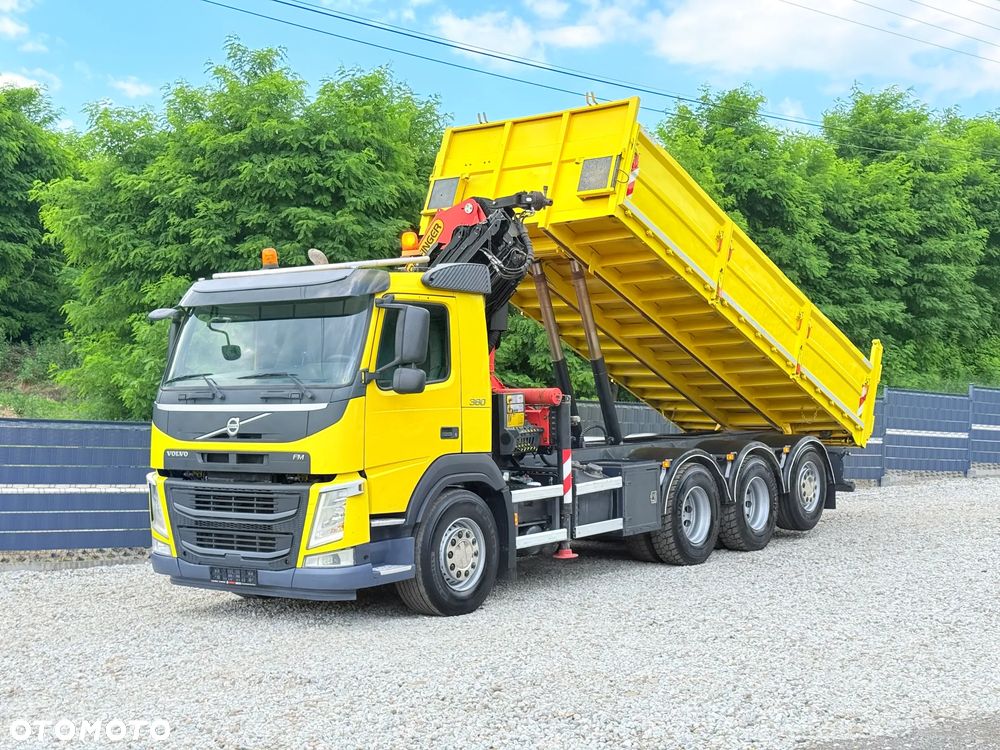 Volvo * Volvo FM 380 * Kiper Wywrotka * 8x4 * Kran Palfinger PK 27001-EH * Sprowadzony * - 18