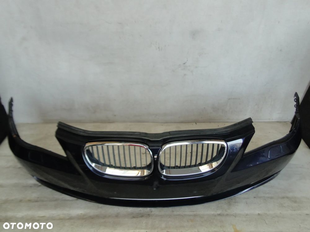 BMW 5 E60 E61 LIFT ZDERZAK PRZÓD PRZEDNI KOMPLETNY MONACOBLAU - 2