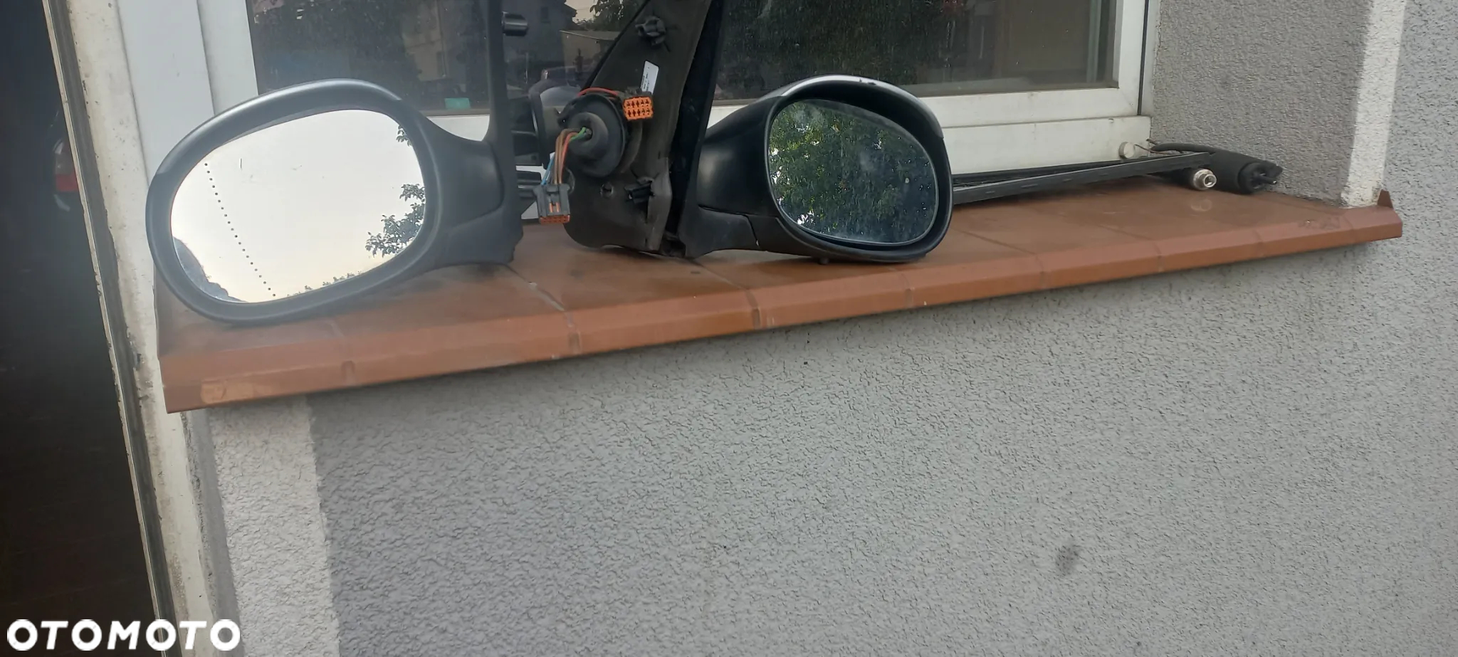 LUSTERKO ELEKTRYCZNE ezr PRAWE Peugeot 206 2004 7PIN SREBNE MOSINA - 5