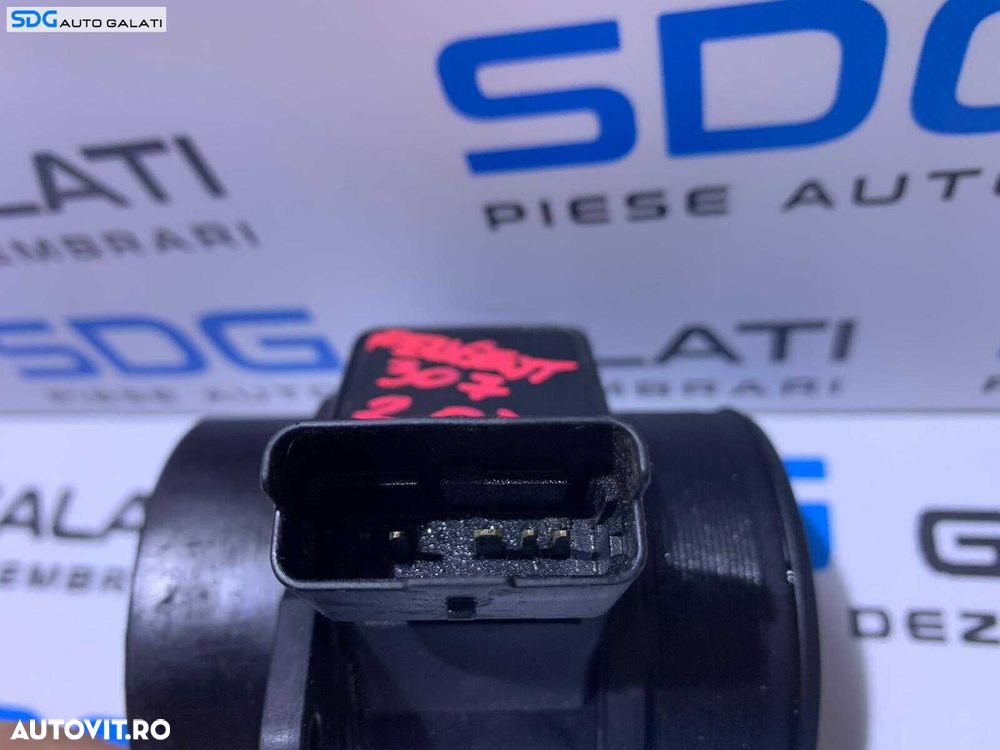 Debitmetru Aer Citroen Berlingo 1.9 D 1999 - 2011 Cod 5WK9621 9629471080 [B3521] - 3