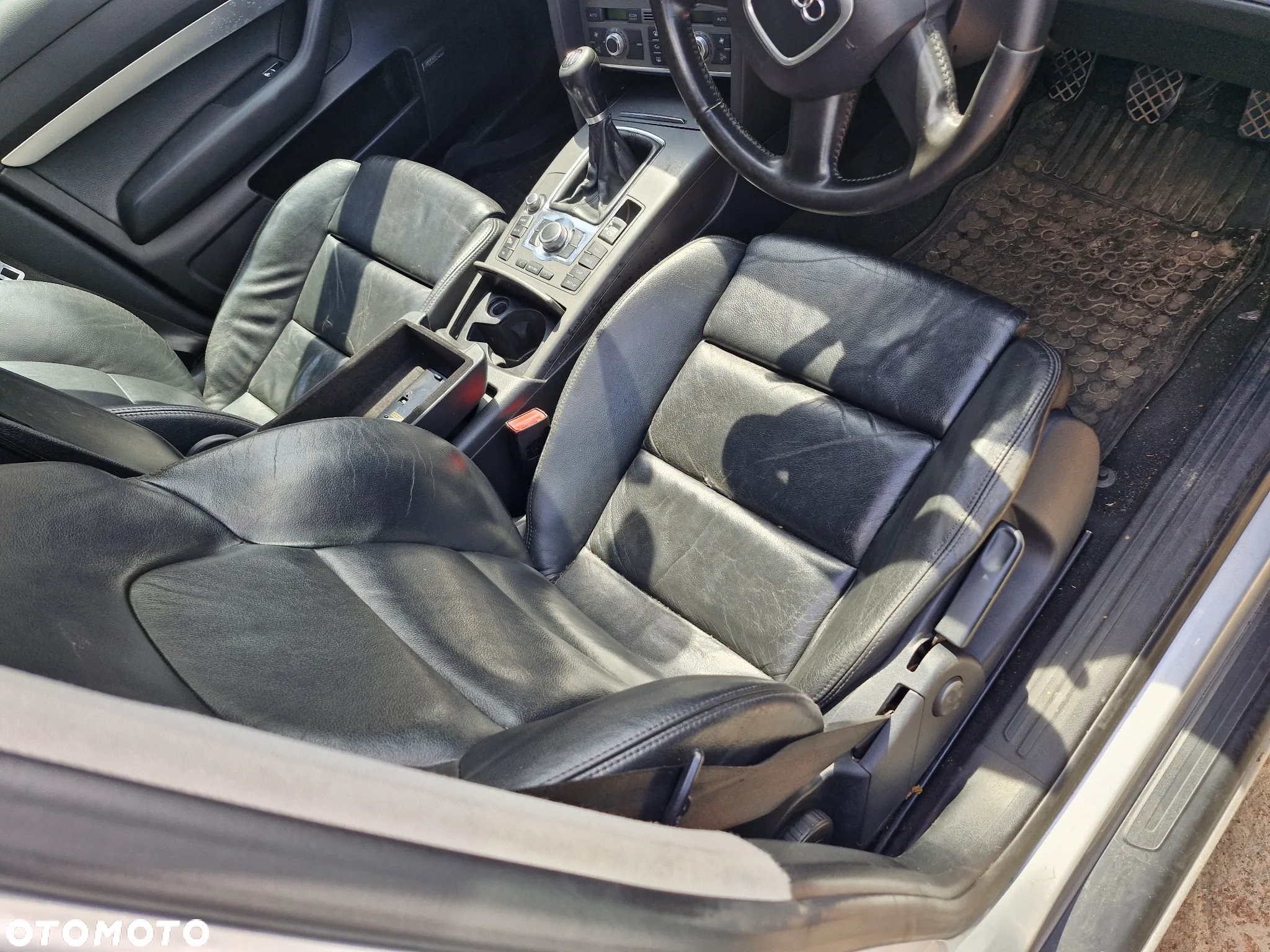 AUDI A6C6 maska zderzak drzwi ly7w  błotnik lusterko skrzynia GYX zawieszenie fotele skóra - 5