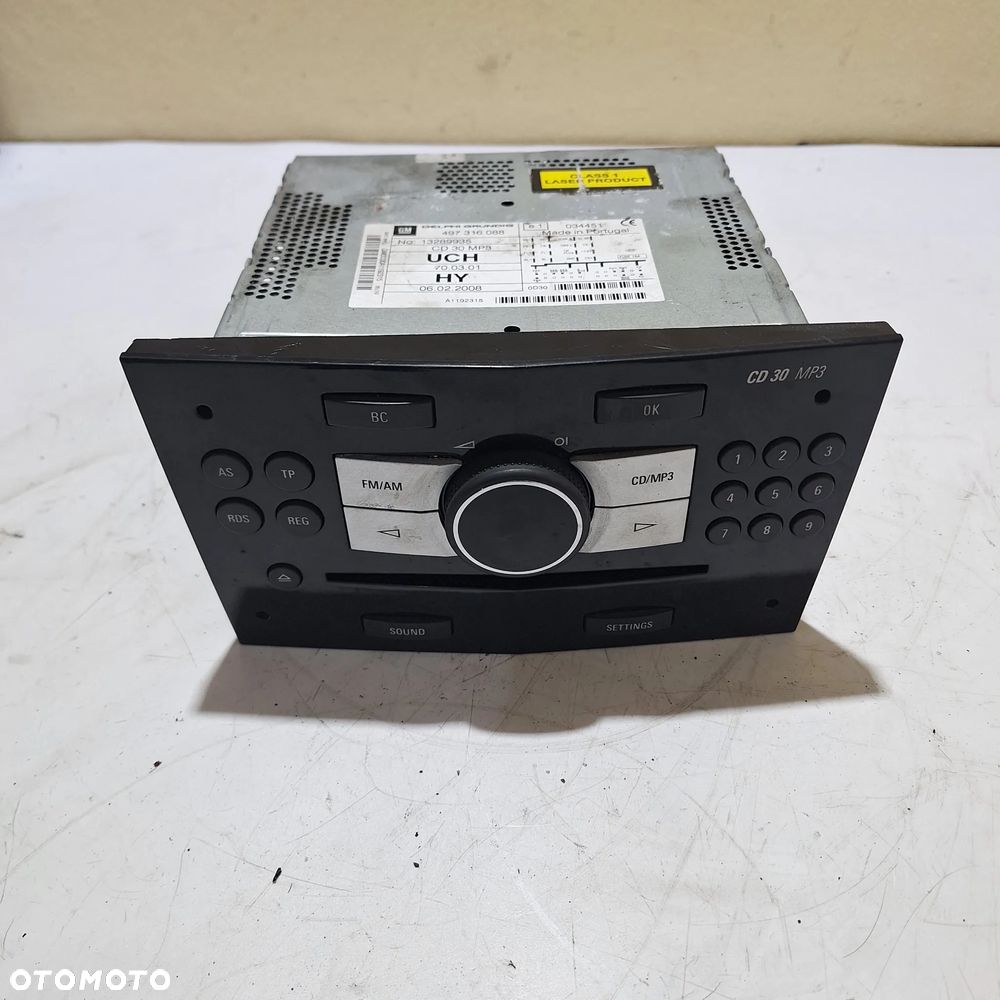 radio zafira b astra h - 1