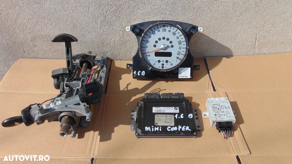 Calculator motor ECU Mini Cooper 1.6 benzina R50/R53 an 2001-2006 cod S118012001L - 1