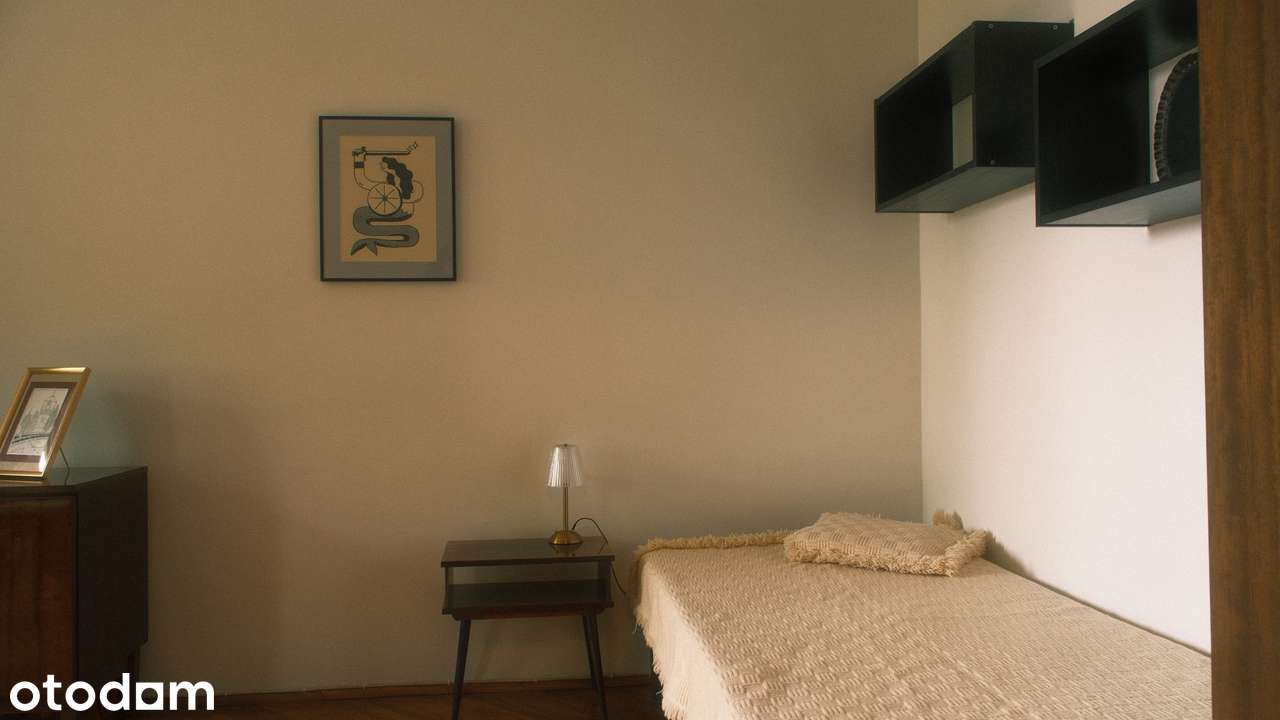 Vintage kawalerka na spokojnym Słodowcu