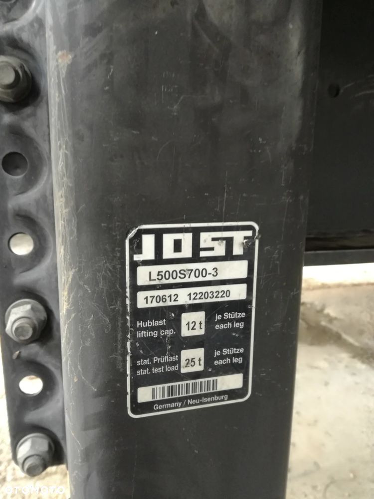 Łapy , nogi podporowe  naczepy Jost Wecon  inne - 3